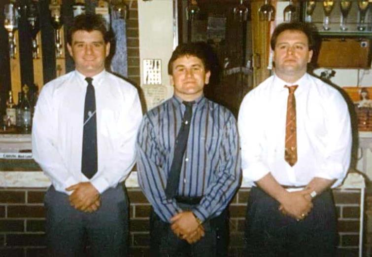 Gareth Davies, Anthony Morgan and Richard Baker